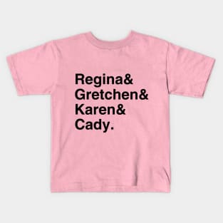 Plastics List (Pink) Kids T-Shirt